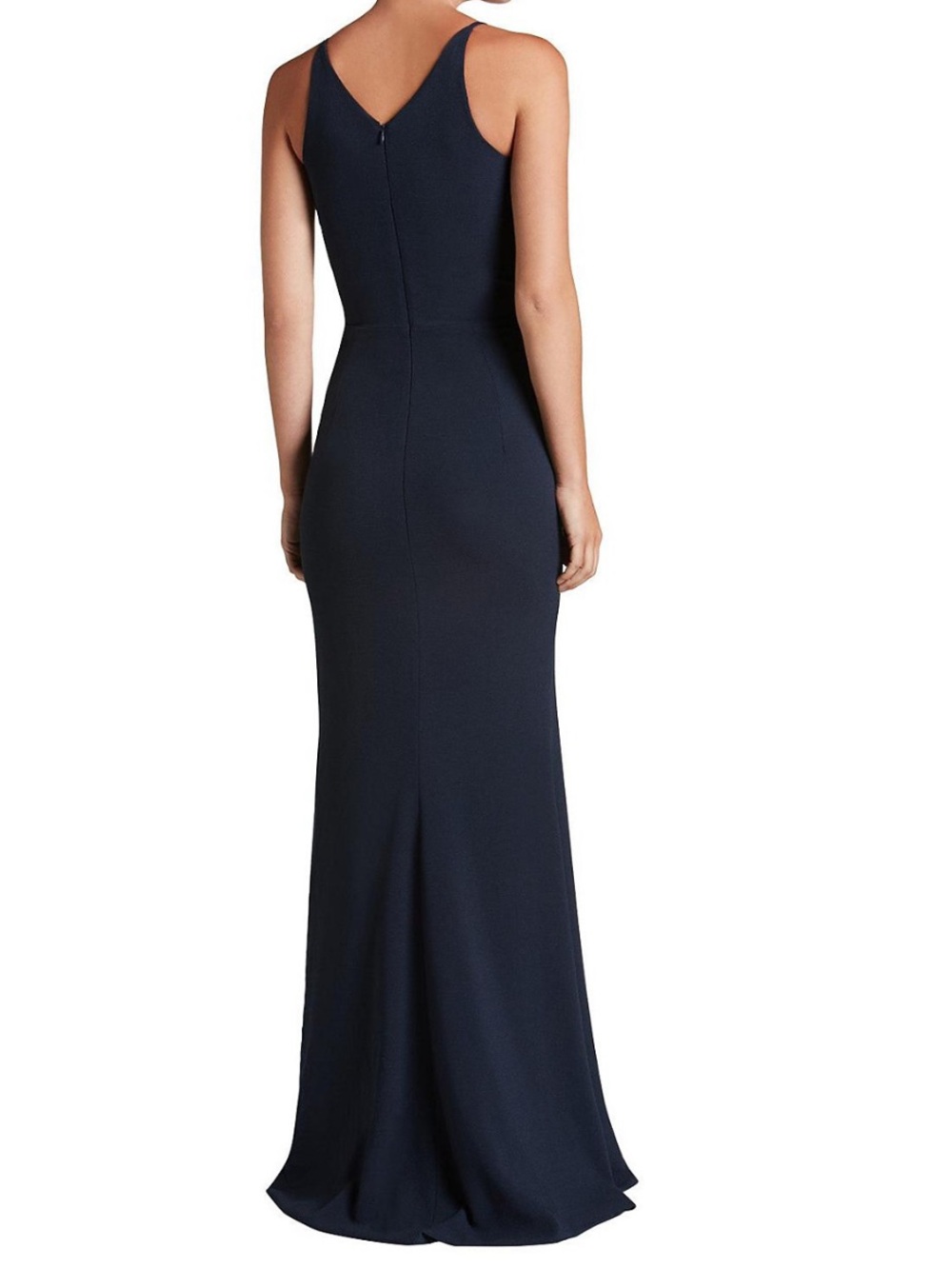 Dress The Population Iris sleeveless mermaid gown, midnight blue. Medium. - Picture 4 of 17